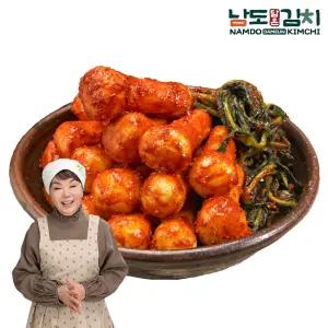 김수미김치 남도담은 총각김치 2kg