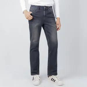 게스 남성 청바지 기모 본딩 슬림 스트레이트 다크블루 MO4D1170