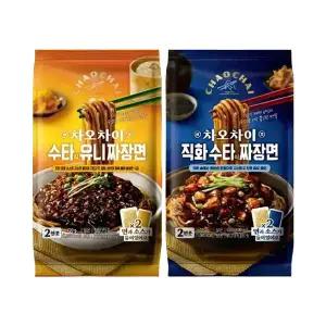 차오차이 수타식 유니짜장면 720g(2인분), 1개+직화 수타식 짜장면 720g(2인분), 1개