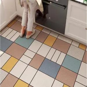 PVC 주방 매트 싱크대 발매트 바닥매트 확장형 넓은 부엌 방수 대형 특