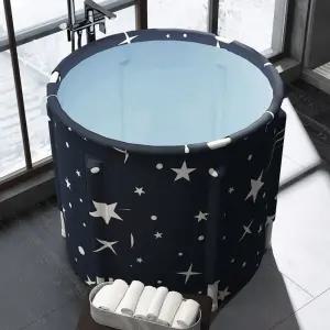 이동식 접이식 간이 반신욕조 성인 미니 반신욕 욕조/이동/1인/사우나/목욕통/노인/목욕탕/1인용/욕조기