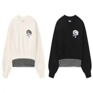 [NBA키즈] UTA 여아 레이어드 크롭 기모 맨투맨(K254TS630P)