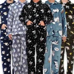 2023 신상추가 남성 수면잠옷세트 극세사잠옷 겨울 수면잠옷 수면바지