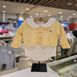 [블루독베이비] 26/SS(YE)가디건 SET 바디수트(4617067603)실내복 아가옷  백일 돌 조카 선물 신생아 유아