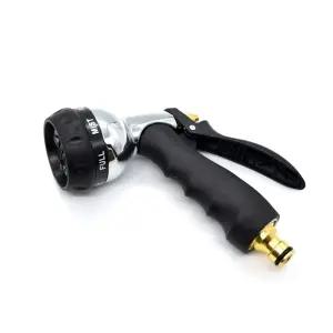 스틸 세차.가든.베란다용 7구 노즐 분사건/워터건 스틸 세차 가든 베란다용