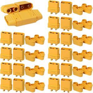 5쌍 XT90 커넥터 Male Bullet RC Lipo 배터리 모터용 ESC