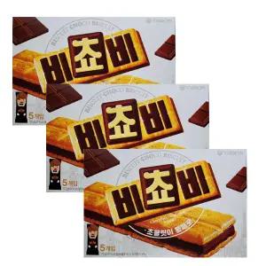 오리온 비쵸비 비스켓 5P / 125g x 3개
