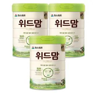 파스퇴르 무항생제 위드맘 3단계 3개
