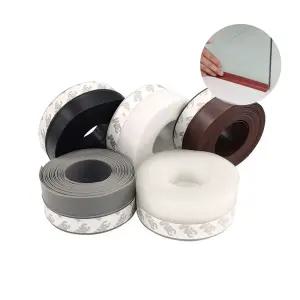 외풍차단 실리콘 10M 문틈 바람막이테이프 방풍테이프 스펀지 사이 문풍지 창 우풍방지