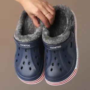 가볍고따뜻한 털 슬리퍼 기모 퍼슈즈 겨울 슬립온 뮬