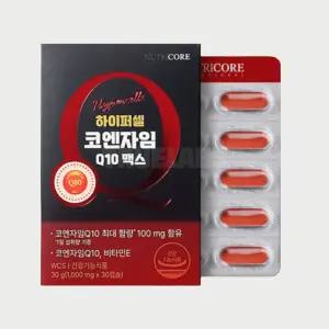 뉴트리코어 하이퍼셀 코엔자임 Q10 맥스 코큐텐 1박스