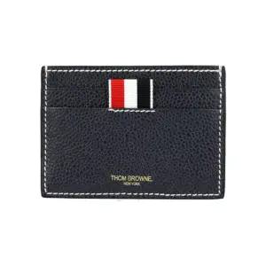 톰브라운 UAW067A 00198 415 페블 그레인 스티치 삼선탭 카드지갑