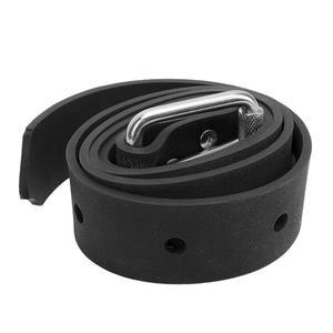 퀵 릴리스 버클, 길이 4.27피트, 검은색 - 내구성이 뛰어난 스테인리스 스틸 안전한 미끄럼 방지 롤러, 편안한 프리다이빙