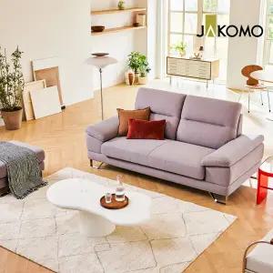 [자코모] 패시브 3인 데이위브 패브릭 소파+스툴