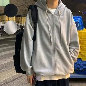 남성 루즈핏 기모 후드 집업 점퍼 ON-JUA-QWB781CA