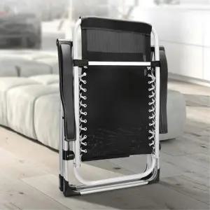 1인용 접이식 휴대용 리클라이너 무중력의자 안락의자 사무실 차박 캠핑장 실외 실내