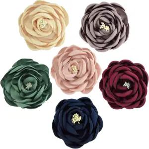 UBQUBQ 개 목걸이 액세서리 팩 6개 개와 고양이 목걸이를 위한 장식용 꽃 부적