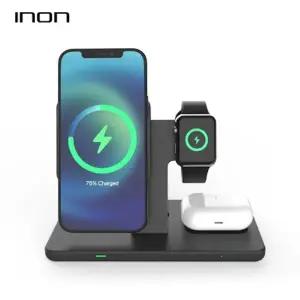 아이논 INON 맥세이프 마그네틱 3in1 고속 무선충전기