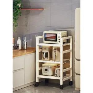 슬라이드 수납대 정리함 다단 전자레인지 정리기 슬라이딩