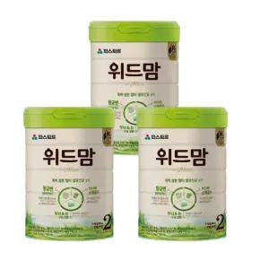 파스퇴르 위드맘 2단계 750g 3개