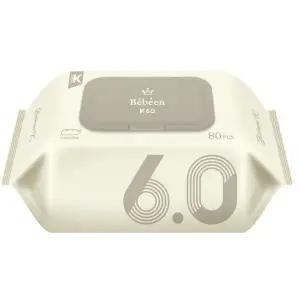 베베앙 K6.0 저자극프리미엄엠보싱 아기물티슈 캡형 80매x10팩 434482