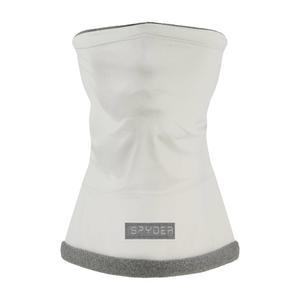 스파이더 여성 마이크로플리스 화이트, 넥 리버서블 게이터, 원 사이즈