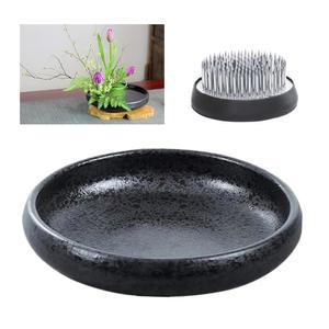 일본 이케바나 꽃병 켄잔 키트 꽃개구리 배열용 하나타바 꽃꽂이 배열 꽃줄기 홀더