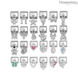 노미네이션 컴포저블 클래식 큐빅 실버 참링크 331800 여자팔찌 남자팔찌