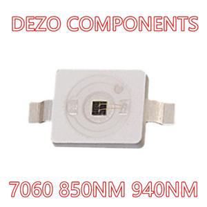 5피스 7060 LED 램프 구슬 적외선 방출 튜브 850NM 940NM IR