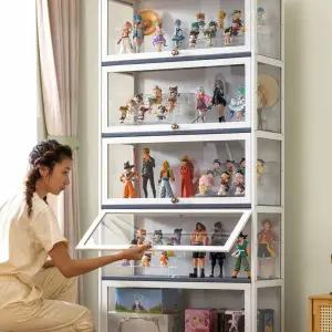 위스키 진열장 양주 장식장 폭33 거실 술장 피규어 거치대 높이06cm (3단)길이