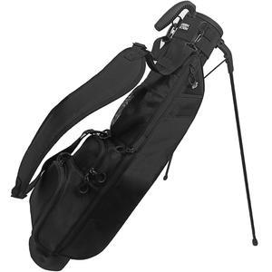 3점 스트랩 & 스탠드가 있는 선데이 골프백 쿨러 포켓이 가벼운 휴대용 가방, 듀얼 귀중품 파우치, 자석 도구 홀더 파 3, 걷기 및 여행을 위한 5-6개의 클럽 보유