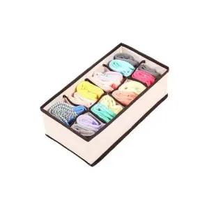 속옷수납함 칸막이 부직포 보관함 8칸 DD10102