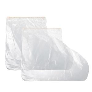 FEPTUASE 12쌍 방수 신발 커버, 일회용 투명 레인 남녀용 플라스틱 미끄럼 방지 부츠 실내 야외 오버슈즈