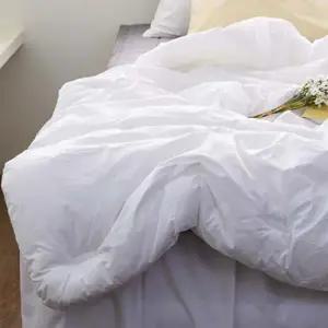 호텔 차렵이불 Q 화이트 침구 60수 침실이불 매트리스 침실이불 매트리스 침구 신혼 선물 사계절 60수 침대