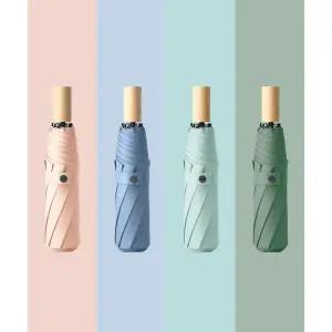 매장정품 PASTELLA 파스텔우산 우드 3단 수동 암막 양우산 PS13(UPF50+)