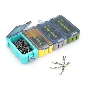 [하프클럽/]일루어 원터치 야광 트리플 스냅 도래 벌크 미니 태클박스 쭈꾸