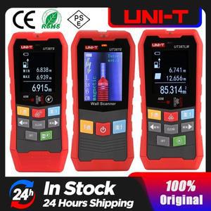UNI-T 다기능 금속 탐지기, 벽 스캐너, 거리 측정기, 목재 AC 전압 활선 스터드 파인더, 미터 테스터, UT38