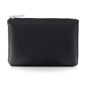 타이섬 코인 지갑 PU 리치 패턴 지퍼 지갑 휴대용 미니 거스름돈 여성용 포켓 머니 신용카드 ID 헤드셋 립스틱 블랙