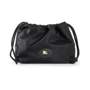 [명품]  25FW 홀스슈 드로스트링 리버시블 파우치백 블랙 8111317