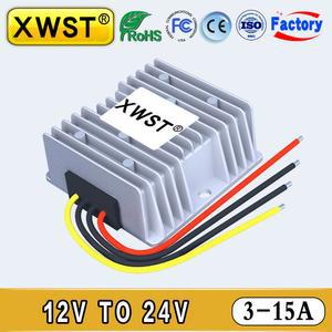 컨버터 12 v 24 v 부스트 컨버터 12 v 스텝 최대 24 v 전원 공급 장치 인버터 5a 8a 10a 12a 자동차 led 용 전압 조정기