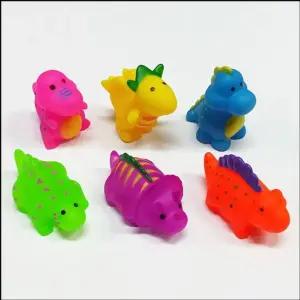 공룡 삑삑이 장난감 6종 세트 아기 목욕 물놀이 완구