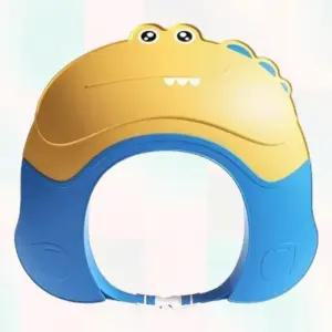 실리콘 아기 샴푸캡 귀여운 유아 목욕 헤어캡 머리보호