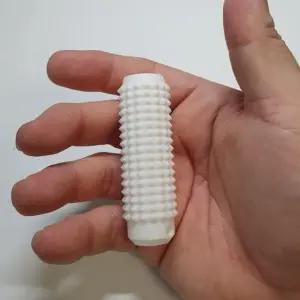 bns 휴대용 한손 화이트 미니 지압기 지압봉 손 자극