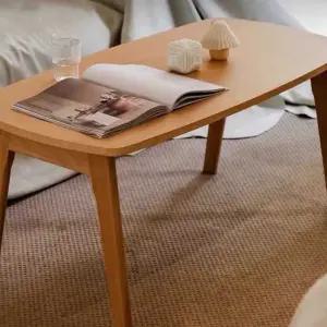 미니 좌탁 원목 접이식 좌식식탁 원목좌탁 카페