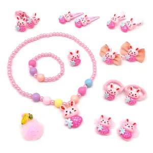 스위트베리 토끼 진주 목걸이 팔찌 반지 헤어핀 10종