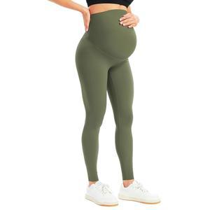 본비고르 여성 임산부 레깅스 오버 더 벨리 범프 운동 전신 러닝 액티브 요가 팬츠
