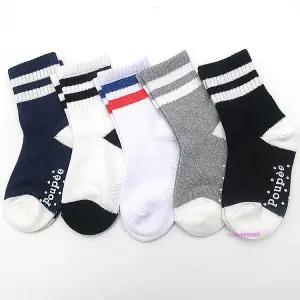 남아스포티한양말 유아세트 검정색 어린이 5족 초등 겨울 데일리 아기 신생아 베이비 아동 키즈stu550