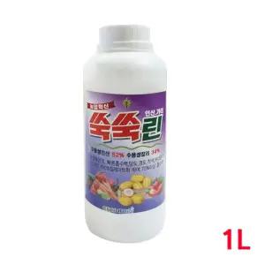 쑥쑥린 미생물 수용성인산칼리 비료 1L/식물/영양제/화분/화초/나무/키우기/난초/난/재배/다육이/꽃/원예