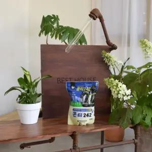 콘티 242 완효성비료 1200g/식물/영양제/비료/화분/화초/나무/키우기/난초/난/재배/다육이/꽃/원예