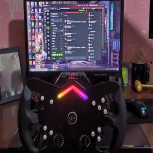 PXN V12 Lite 경량 포뮬러 산업용 교체 패널 레이싱 시뮬레이터 스티어링 휠용 DIY 액세서리